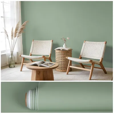 Productafbeelding van Zelfklevend Behang Lichtgroen 40 cm x 300 cm voor Meubels
