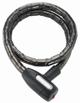 Obrázek produktu pro Zámek Magnum 3108 Moto 1500x18 mm na klíč černá