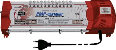 Produktbild von EMP Centauri Profi-Line Multischalter MS 13/4 PIU-6 für 3 Satelliten 4 Teilnehmer