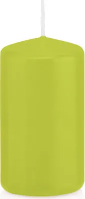Produktbild von Stumpenkerzen Apfelgrün 80 x Ø 38 mm, 24 Stück