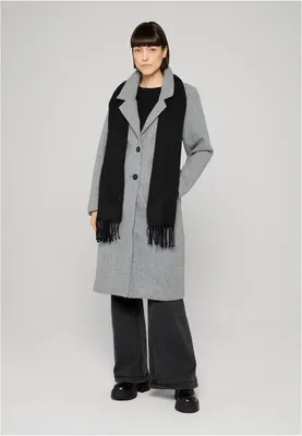 Image de Urban Classics Manteau de base pour dames darkgreymelange - S