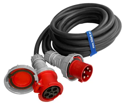 Image de Rallonge de chantier pour éclairage scénique H07RN-F 5G16 10m