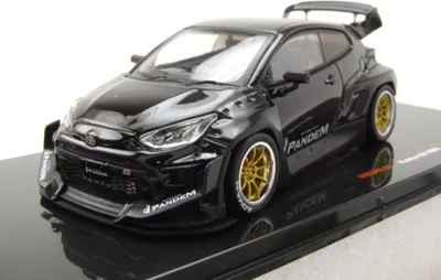 Immagine prodotto di Toyota Pandem GR Yaris nera IXO 1:43