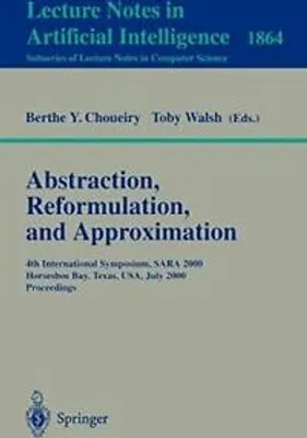 Produktbild von Abstraction, Reformulation, and Approximation