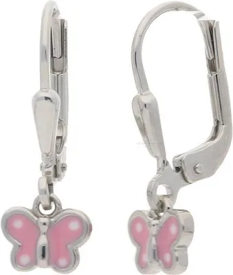 Produktbild von JuwelmaLux Kinder Ohrhänger Schmetterling 925 Silber JL10-06-2097