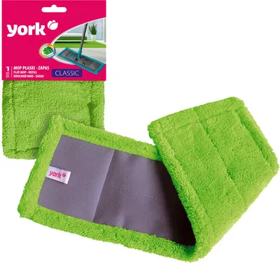 Obrázek produktu pro Náhradní podložka pod mop (náplň) 1ks CLASSIC - YORK - CLEAN HOUSE