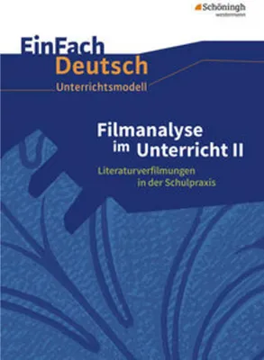 Produktbild von Filmanalyse 2. EinFach Deutsch - Unterrichtsmodelle
