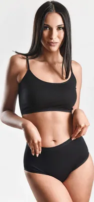 Immagine prodotto di BASIC MAX Slip a vita bassa Hipster, confezione da 5, nero M Maxte