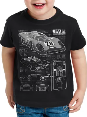 Produktbild von style3 917K Blaupause Kinder T-Shirt prix grand