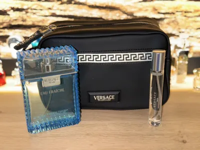 Image de Versace Man Eau Fraîche EDT 100 ml + EDT MINI 10 ml + sac cosmétique M