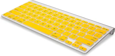 Produktbild von Tastaturschutzhülle für ältere MacBook Pro 13, 15 und 17 Zoll sowie MacBook Air 13 Zoll, iMac Wireless Keyboard, Apple Computerzubehör: Silikon-Tastaturschutzhülle