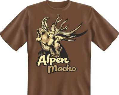 Obrázok produktu pre Bavorsko - Textil - Alpenmacho