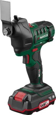 Produktbild von Parkside Kombigerät Akku 3in1 Starterset 20V PKGA 20-Li C2 mit Akku&Ladegerät