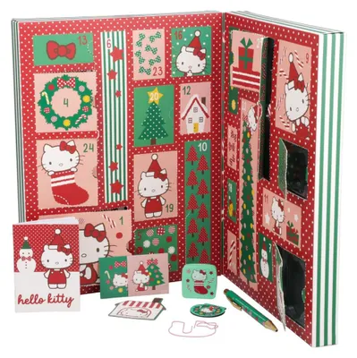 Immagine prodotto di Calendario dell'Avvento Hello Kitty Cartoleria 24 giorni 2025