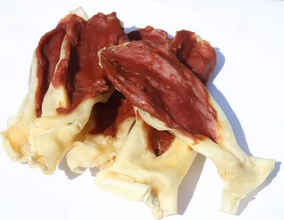 Image de Oreilles de lapin farcies au canard 250g
