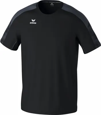 Produktbild von Erima Evo Star T-Shirt Schwarz/Schiefergrau - XXL
