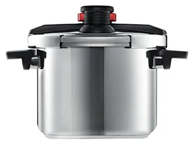 Produktbild von Woll, pressure pro, Schnellkochtopf, SG Ø 22 cm, 17.5 cm hoch, 6 Liter in Box mit Dünsteinsatz