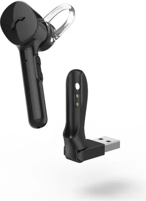 Produktbild von Mono-Bluetooth-Headset "MyVoice1300", Multipoint, Sprachsteuerung, Schwarz (00184149)
