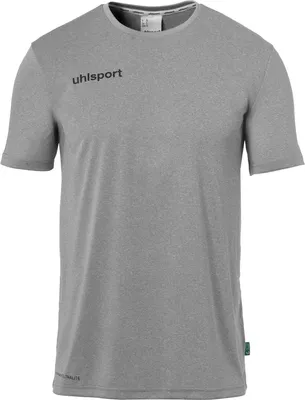 Image de Uhlsport Essential T-shirt fonctionnel hommes - Gris foncé chiné / Noir