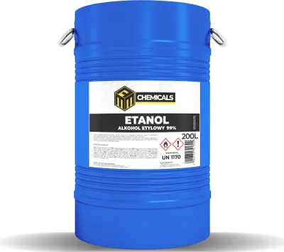 Produktbild von MRM Chemicals ETHYL ALCOHOL Brennspiritus ETHANOL zur Desinfektion 99% 200L