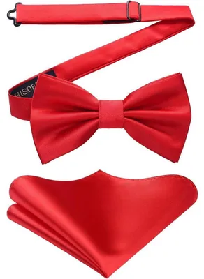 Imagen del producto de Pañuelo de bolsillo para hombre, ajustable, para esmoquin, boda, color rojo, modelo 4
