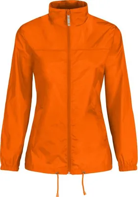 Produktbild von Windjacke für Damen - B&C SIROCCO/W - orange - Größe XS
