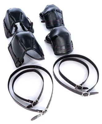 Immagine prodotto di Puppy Stay – ginocchiere e gomitiere imbottite in nero