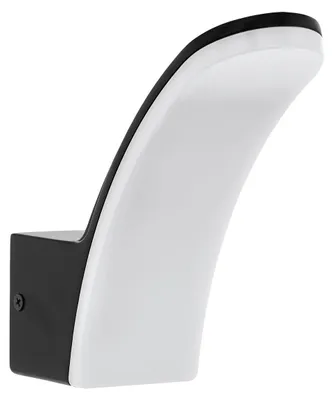 Image de EGLO Applique murale d'extérieur LED Fiumicino 11 W noir