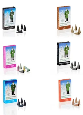 Produktbild von Crottendorfer - 6er Set - Weihnachtsduft, Zimtapfel, Zimt, Wintertraum, Bunte Mischung, Weihnachtlicher Weihrauch