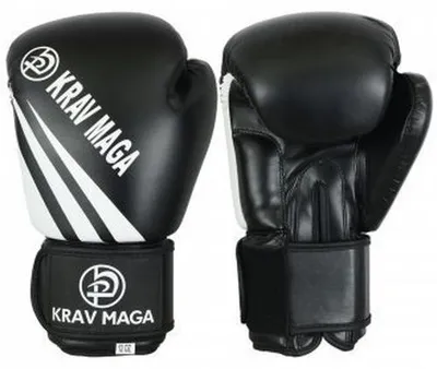 Image de Omgoods - Gants de boxe pour entraînement en sparring, couleur noire - 12 oz
