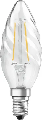 Produktbild von Osram Retrofit CL BW, 2 W, E14, 230 lm, 15000 h, Warmweiß