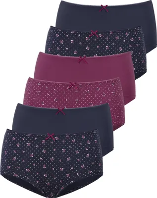 Produktbild von petite fleur by Lascana Hipster navy, berry Größe 40/42