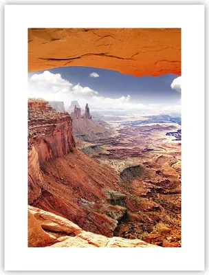 Produktbild von Poster - Poster ohne Rahmen - Amerika arizona schlucht geologie - 30x40 cm - Wand Bild - Wanddeko - Wandbilder - Kunstposter - Wandposter - Bilder - Kunstdruck - Wandbild - P2XPA30x40-2645