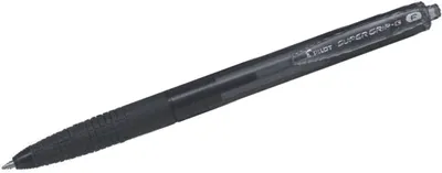 Produktbild von Pilot Super Grip G Schwarz Clip-on-Einziehkugelschreiber Fein 12 Stück(e)