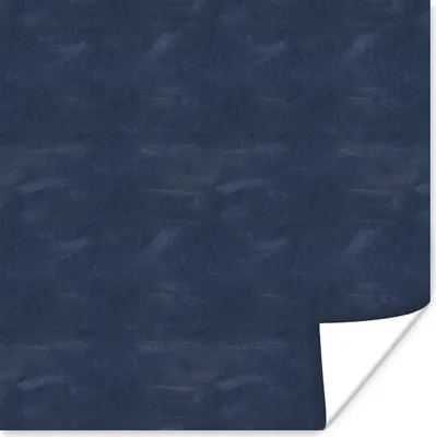 Produktbild von MuchoWow® Poster Leder - Blau - Tiere 100x100 cm - Babyzimmer