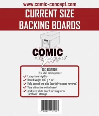 Produktbild von Comic Concept Comic Backing Boards Current Size (100 St.)