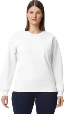 Image de Gildan - Haut en polaire "Softstyle" pour homme/femme unie BC5229 (M) (Blanc)