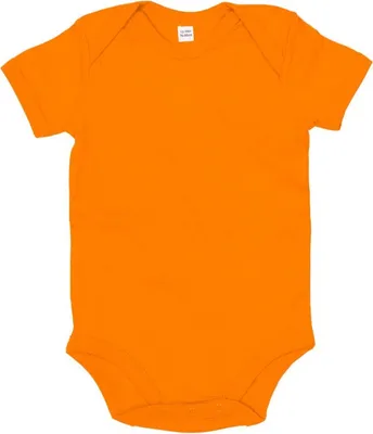 Image de Babybugz Baby Body BC131 (12-18 mois (74-80)) (Orange)