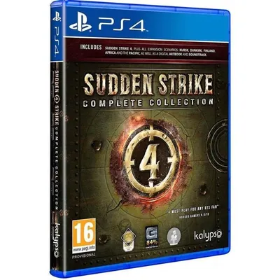 Produktbild von Kalypso Sudden Strike 4 - Complete Collection, PlayStation 4, T (Jugendliche), Physische Medien