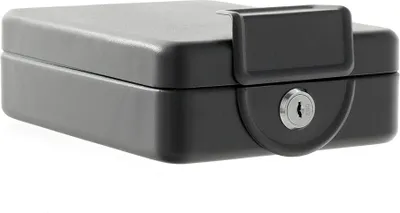 Obrázok produktu pre Rottner Travel Safe cestovný mini sejf čierny | 	Cylindrický zámok  | 15 x 6.3 x 20.5 cm