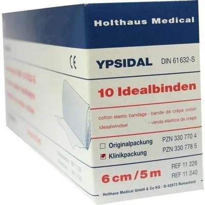 Zdjęcie produktu dla Idealny bandaż Ypsidal 6 cmx5 m celuloza + wałek bez klipsa 10 szt