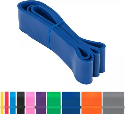 Obrázok produktu pre Gorilla Sports Odporová guma 64 mm, tmavo modrá