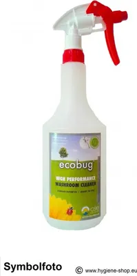Produktbild von Sprühflasche leer - mit rotem Sprühkopf 1L