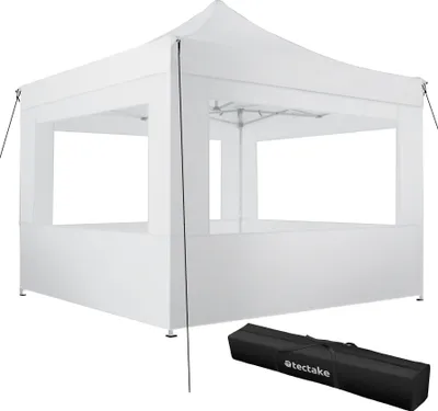 Obrázok produktu pre TecTake 403153, Biela, Polyester, Polyvinylchlorid (PVC), Hliník