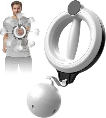 Produktbild von Armtraining Handgelenktrainer, 360°-Handkurbel-Unterarmtrainer, Brusttrainer, für Effektives Training für Arm, Brust und Schultermuskulatur