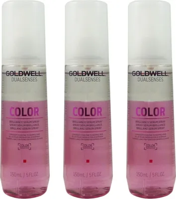 Produktbild von Goldwell Color Brilliance 3 x 150 ml Brillianz Serum Spray Set