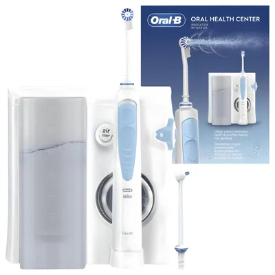 Produktbild von Oral-B Oral Health Center Power Jet für die schonende Reinigung der Mundräume