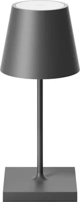 Produktbild von SIGOR LED Akku-Tischleuchte "NUINDIE MINI" INDOOR & OUTDOOR 2,2W 827 (Warmton-extra) Anthrazit USB-C