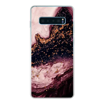 Produktbild von MuchoWow® Handyhülle Schutzhülle Hülle für Samsung Galaxy S10 Plus Marmor - Natursteine - Mineralien Silikon Softcase Handy Hülle - Schutzhülle