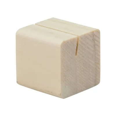 Immagine prodotto di Supporto in legno di teak per etichette, 6 pezzi.